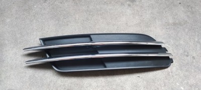 DEFLECTOR DE PARAGOLPES AUDI A6 C7 CROMO ORIGINAL 4G0807681F IZQUIERDA  