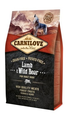 Carnilove Adult Dog Lamb & Wild Boar 4kg