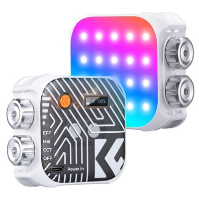 MINI LAMPA LED KF CONCEPT KOLOROWE ŚWIATŁO RGB TRYBY TEMATYCZNE