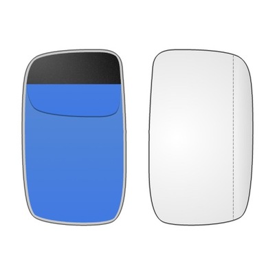 Асферичне дзеркало fiat scudo одинарні 07-2016 фото №1