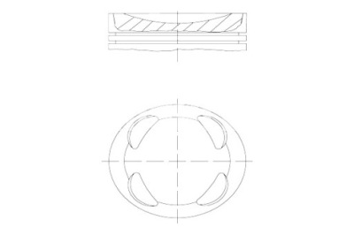 Mahle поршень 77 std citroen berlingo multispace berlingo minivan c3 ii фото №1