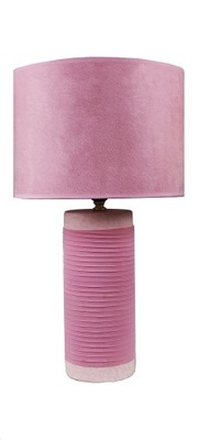 Lampa lampka CERAMICZNA nocna stołowa abażur L3133
