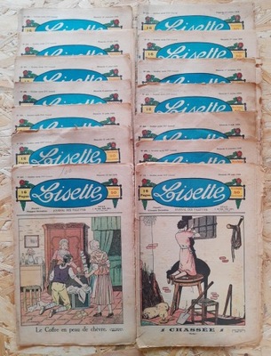 "Lisette" - pismo dla dziewczynek - 1936 - Francja - 28 numerów
