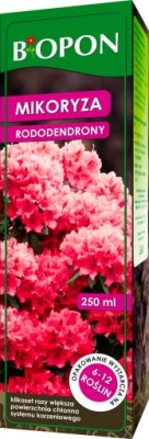 NAWÓZ MIKORYZA NA RODODENDRONY WRZOSOWATE 250 ML BIOPON GRZYBNIA MIKORYZOWA