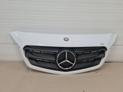 Решётка радиатора решётка радиатора бампера mercedes-benz фото №1