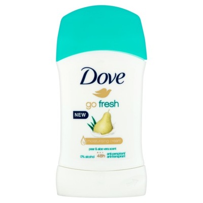 Dove Go Fresh Gruszka i Aloe Vera antyperspirant dezodorant stick dla kobiet 40