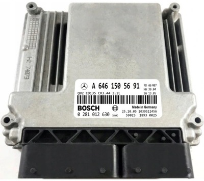 КОМП'ЮТЕР ECU MERCEDES W203 A6461505691 0281012630