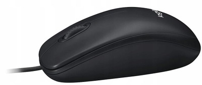 Mysz optyczna Logitech MOUSE M100 czarna USB