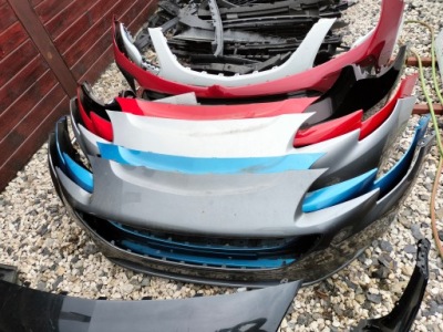 Бампер перед передний opel corsa e фото №1