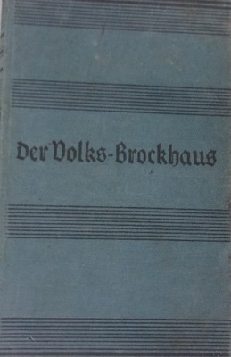 Der Volks - Brockhaus 1937 r.