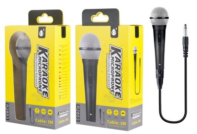 MIKROFON KARAOKE PRZEWODOWY ONE PLUS R2853