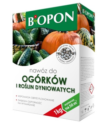 NAWÓZ do OGÓRKÓW i ROŚLIN DYNIOWATYCH - BIOPON