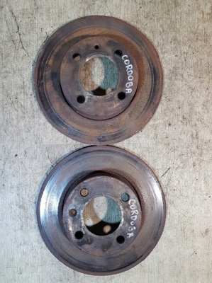 Тормозные диски тормозные перед комплект seat cordoba i фото №1