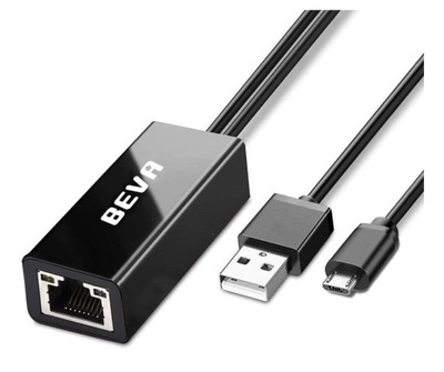 ADAPTER ETHERNET SIECIOWY BEVA MICRO USB