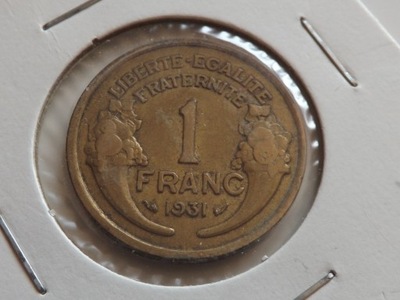 Francja 1 Frank 1931 st. 2