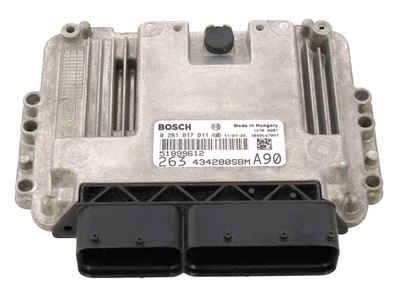 KOMPIUTERIS FIAT DOBLO II 1.6 JTD 51899612 0281017011 