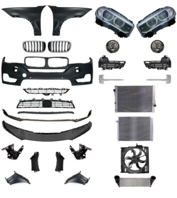 Bmw x5 f15 13-19 бампер ремень решётка  набор запчасти фото №1