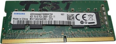 Pamięć RAM DDR4 Samsung 4GB 1Rx16 PC4-2666v-sc0-11