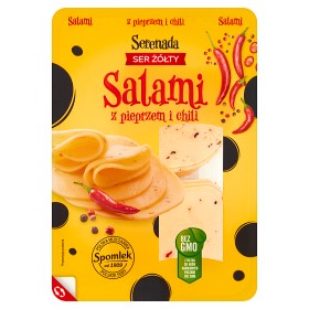 Serenada Ser żółty Salami z pieprzem i chili 135 g