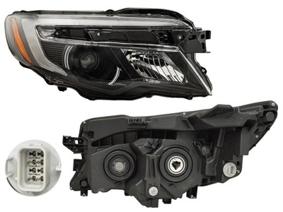 Honda pilot 2015-2018 фара лампа права led drl 33100tg7a12 фото №1