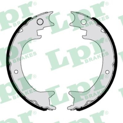 Гальмівні колодки гальмівні задня mitsubishi pajero iv 06- фото №1