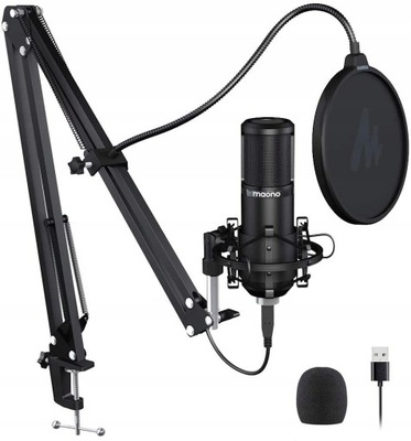 Mikrofon pojemnościowy studyjny Maono AU-PM420