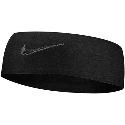Opaska na głowę Nike Dri-Fit czarna - N1001614046O