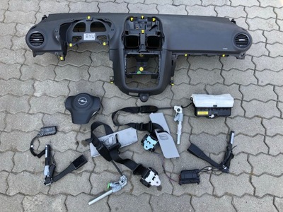 Corsa d панель приладів панель приладів консоль подушка безпеки ремені euro фото №1