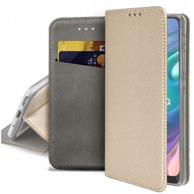 ETUI PORTFEL SMART MAGNET DO HUAWEI P SMART + SZKŁO HARTOWANE x2