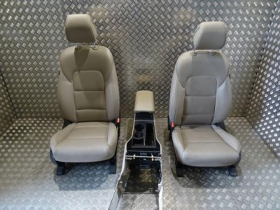 Hyundai tucson iii сиденья заднее сиденье кожа обшивки туннель комплект idealny фото №1