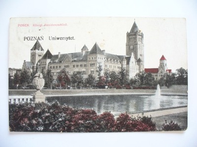 Poznań Posen Uniwersytet 1922 r.