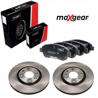 Гальмівні диски гальмівні колодки citroen c3 c4 xsara berlingo перед фото №1