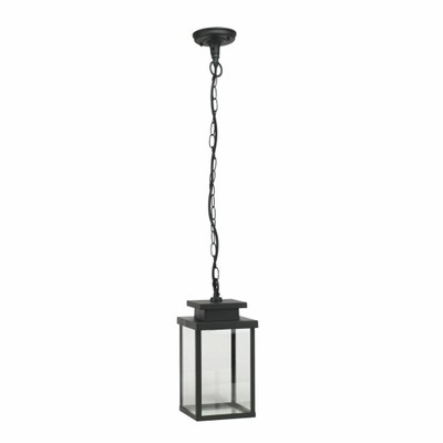 Lampa ogrodowa wisząca Meadow IP44 czarna E27 Insp