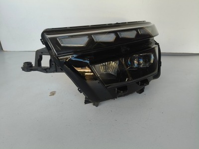 Лампа левая фара skoda kamiq 658 18- full led фото №1