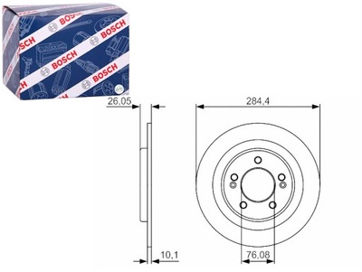 DISCOS DE FRENADO 2SZT. PARTE TRASERA HYUNDAI I30 KIA CEED PRO CEED 1.0-2.0D  