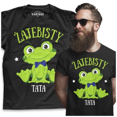 KOSZULKA MĘSKA ŻAJEBISTY TATA DZIEŃ OJCA PREZENT