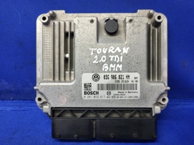 UNIDAD DE CONTROL COMPUTADOR DEL MOTOR VW TOURAN I 2.0 TDI BMM  