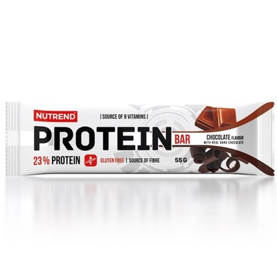 NUTREND Protein Bar 55g BATON BIAŁKOWY PROTEINY PYSZNA PRZEKĄSKA