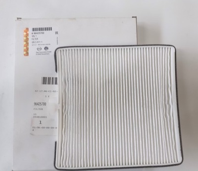 96425700 - FILTRO DE CABINA CHEVROLET SPARK ,MATIZ-- ORIGINAL  