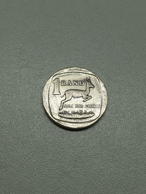 Moneta Południowa Afryka 1 Rand 1993r