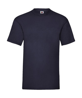 KOSZULKA FRUIT OF THE LOOM T-SHIRT 165g Navy 2XL