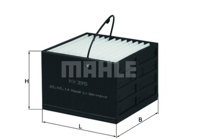 FILTROS COMBUSTIBLES KNECHT KX 395  