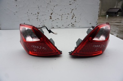 Лампа лівий задня kia ceed i 1 fl hb фото №1