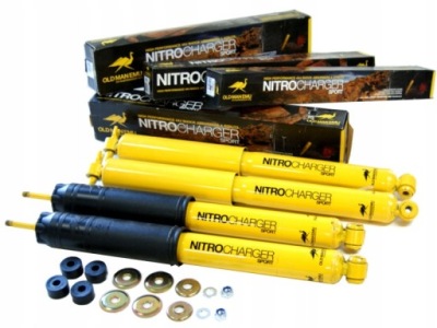 Амортизатор передній задній +2' jeep wrangler jk ome фото №1