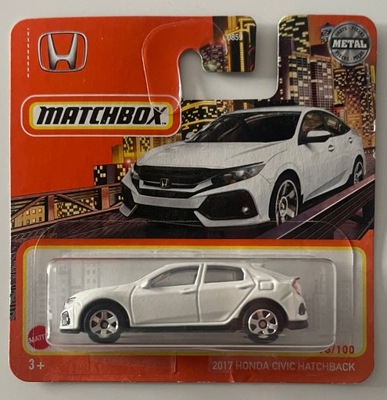 MATCHBOX 2017 HONDA CIVIC HATCHBACK