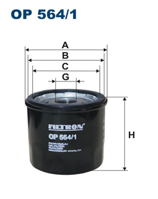 FILTER OILS FILTRON OP564/1 OP5641  