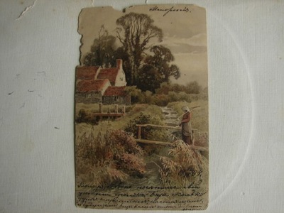 Stara pocztówka z 1904 r - Kresy