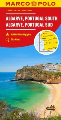 Algarve, Portugal South Marco Polo Map MARCO POLO