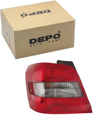 Лампа задняя левая комбинированная mercedes klasa glk x204 2008-15 фото №1