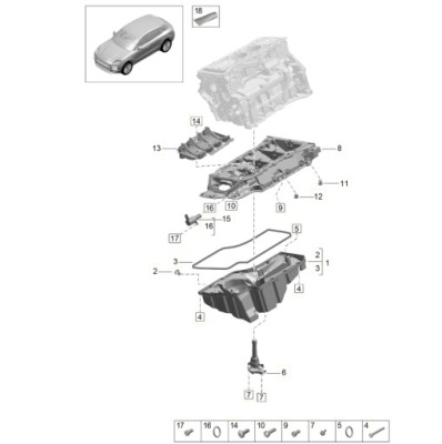 Клапан керуючий porsche macan 2.0 r4 95811524320 фото №1